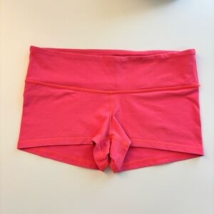 Neon Coral Pink lululemon athletica Boogie Short | women’s size 10